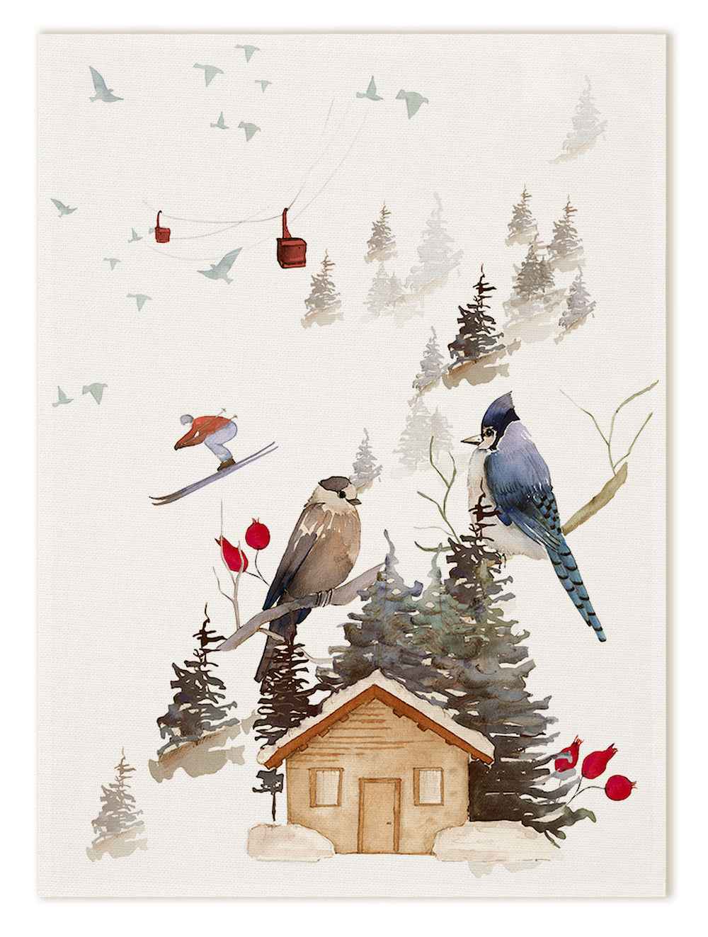 Kitchen Towels «Buck», 100% Made in Italy