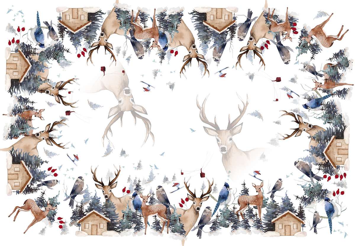 Buck Tablecloth Premium Linen 100% Made in Italy