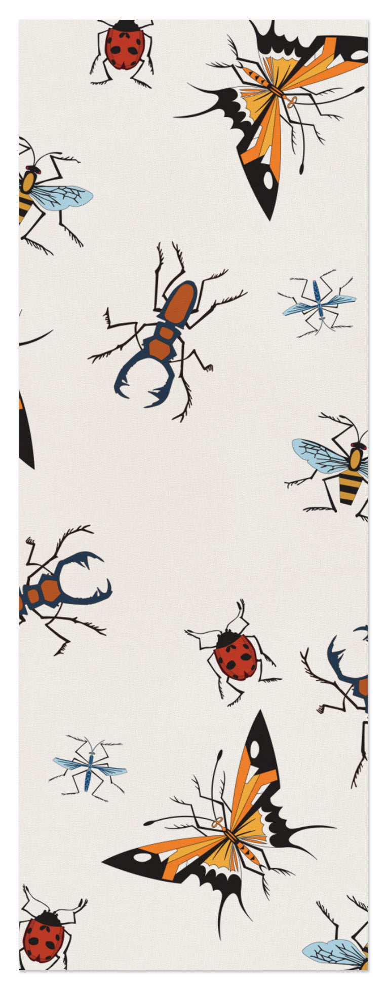 Linen Runner «Bugs» 100% Made in Italy The Napking