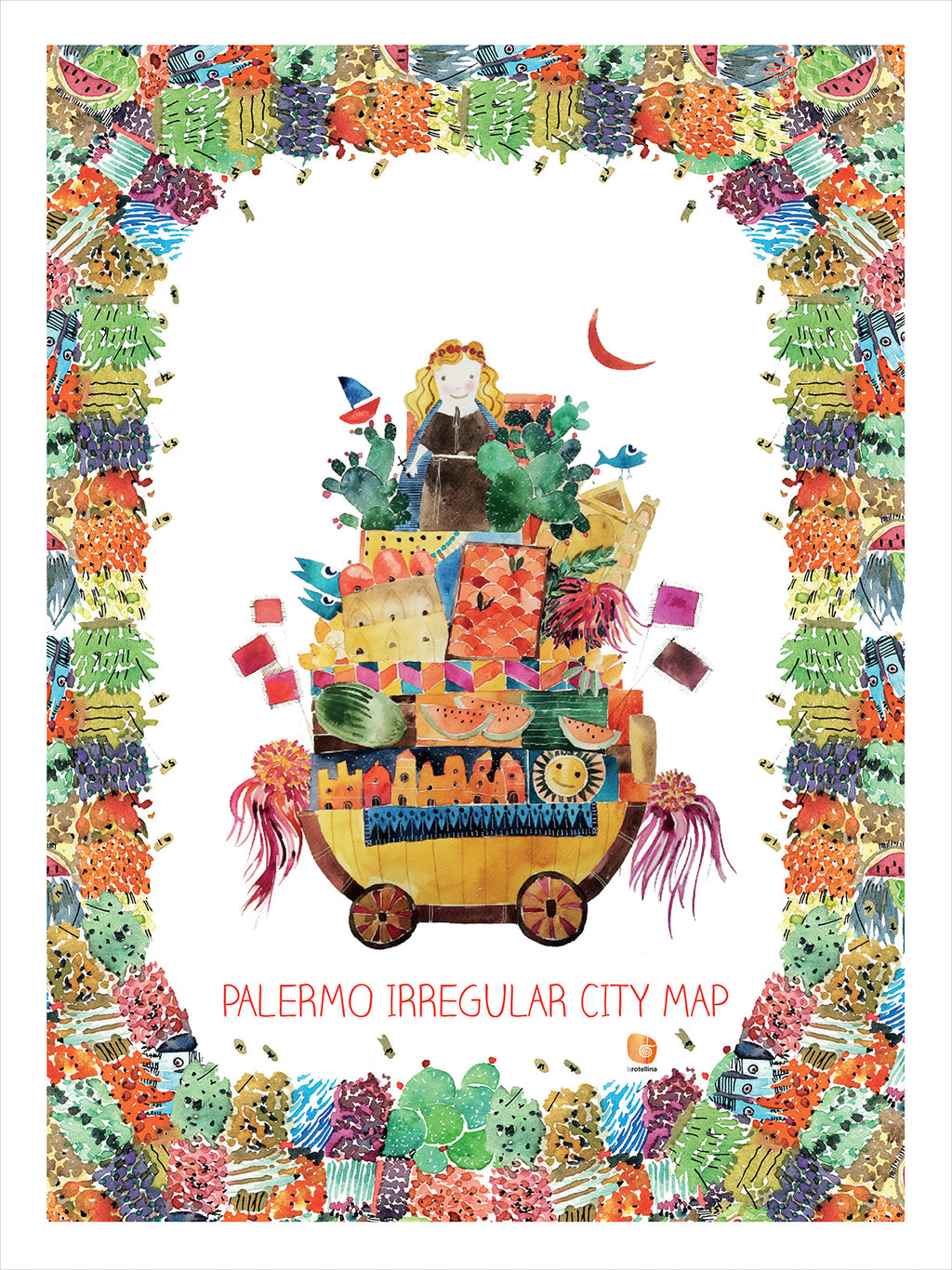 Kitchen Towels Carro, 100% Made in Italy