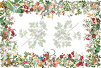 Satin Tablecloth Cervi 100% Made in Italy