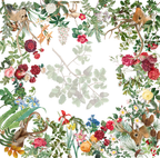 Satin Tablecloth Cervi 100% Made in Italy
