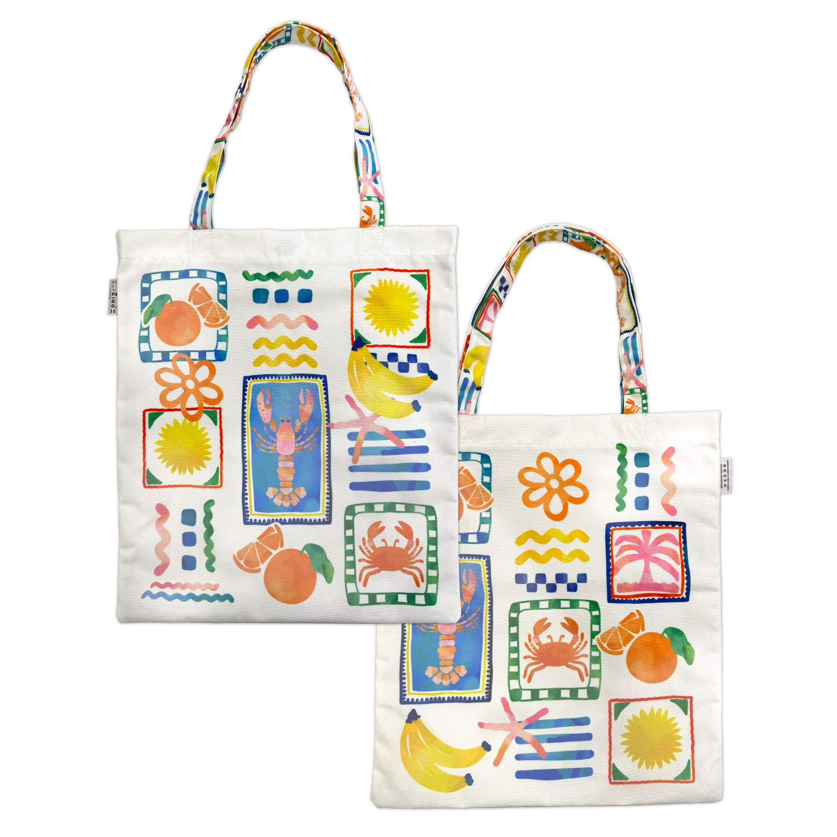 Totebag Marina Pop, 100% Made in Italy