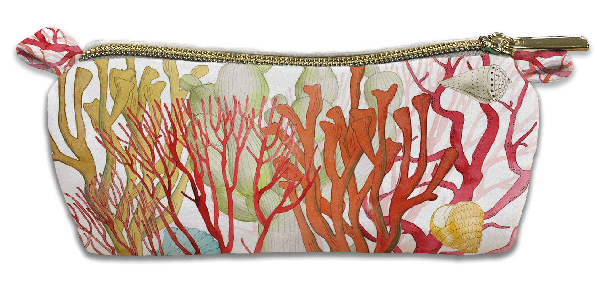 Velvet Case «Corals»,100% Made in Italy