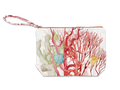 Cotton Pochette «Corals», 100% Made in Italy - The Napking