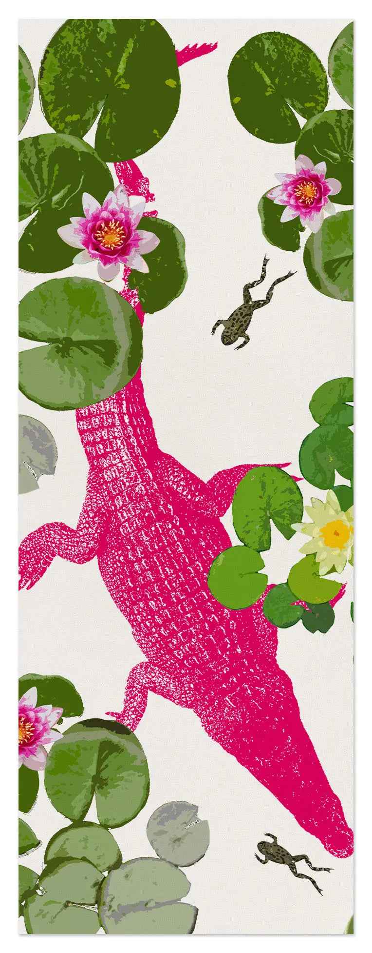 Linen Runner Crocodile 100% Made in Italy