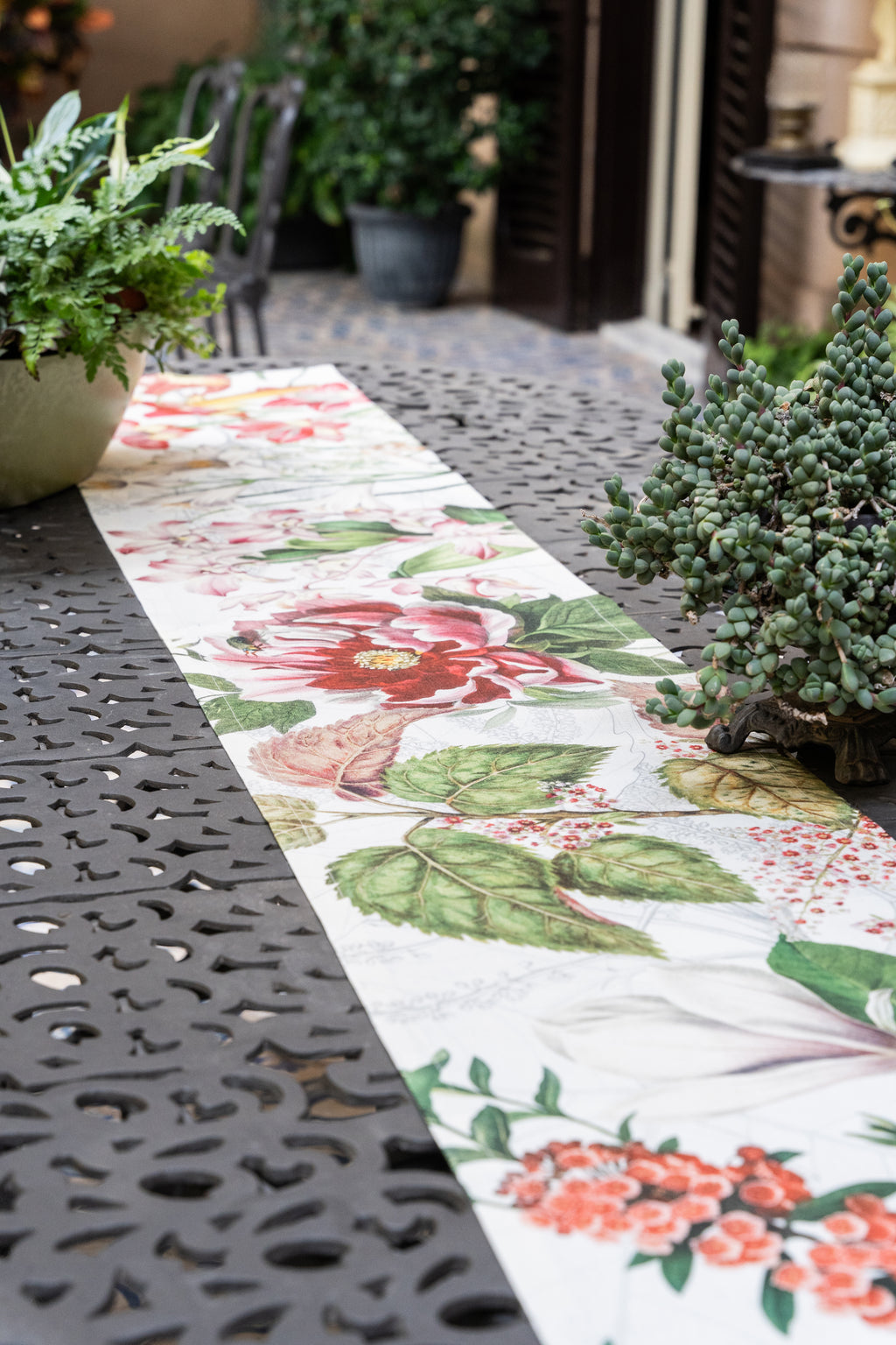 Runner Dafne in puro lino 100% Made in Italy