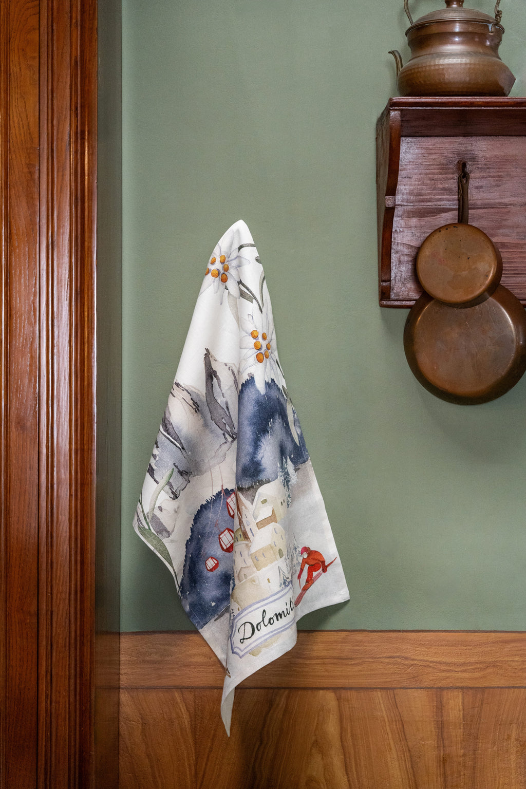 Kitchen Towels Dolomiti 100% Made in Italy The Napking