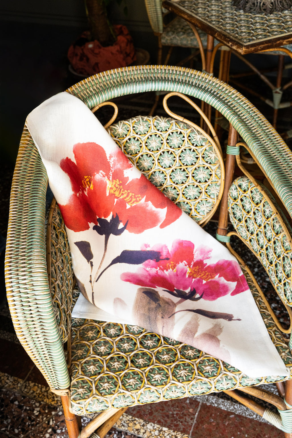 Kitchen Towels Hanami, 100% Made in Italy The Napking