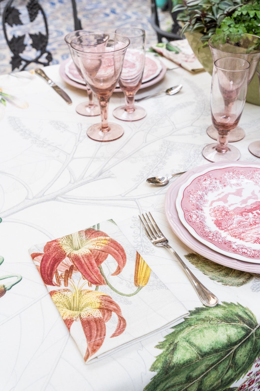 Set 4 Tovaglioli Dafne 100% Made in Italy
