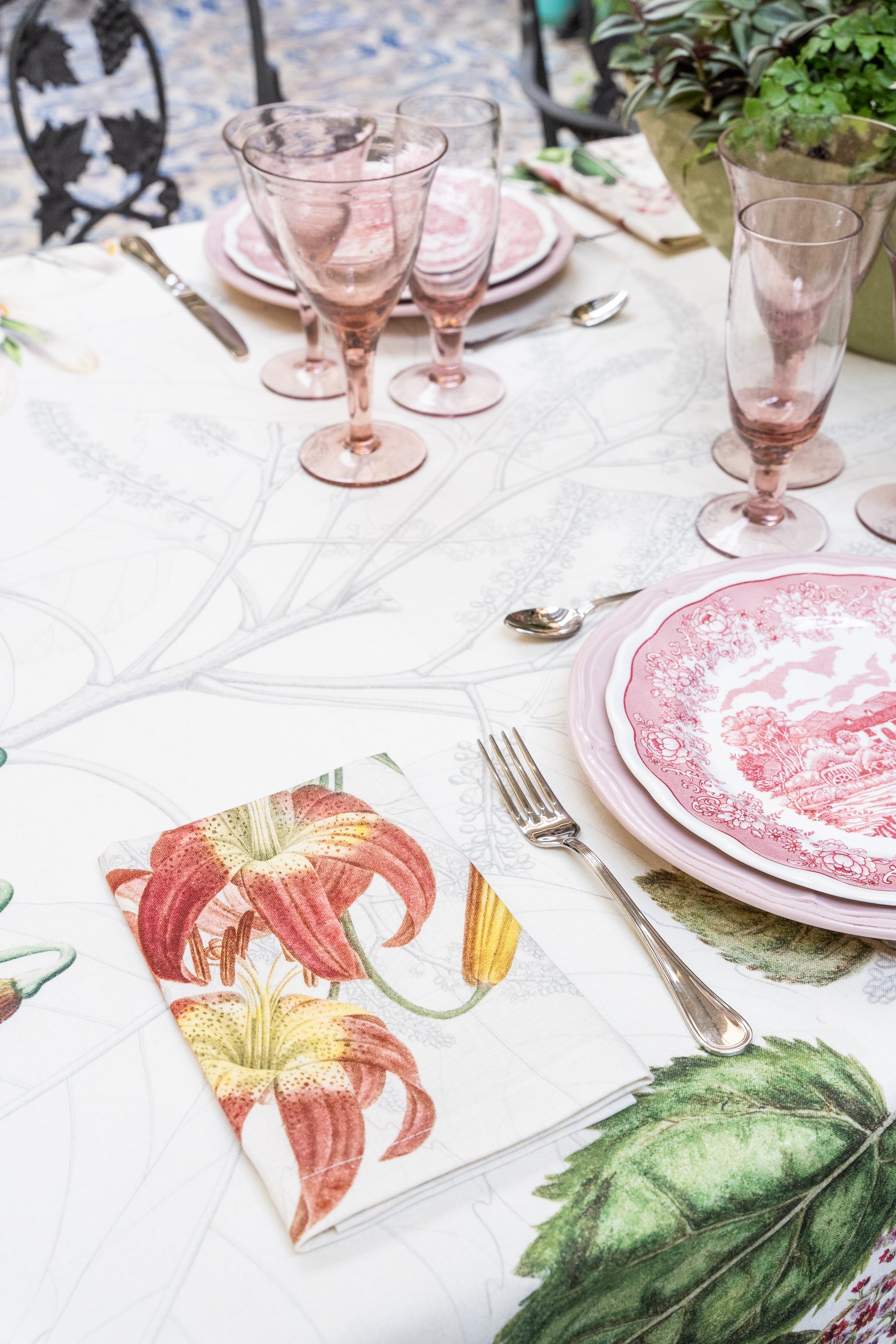 Set 4 Tovaglioli Dafne 100% Made in Italy
