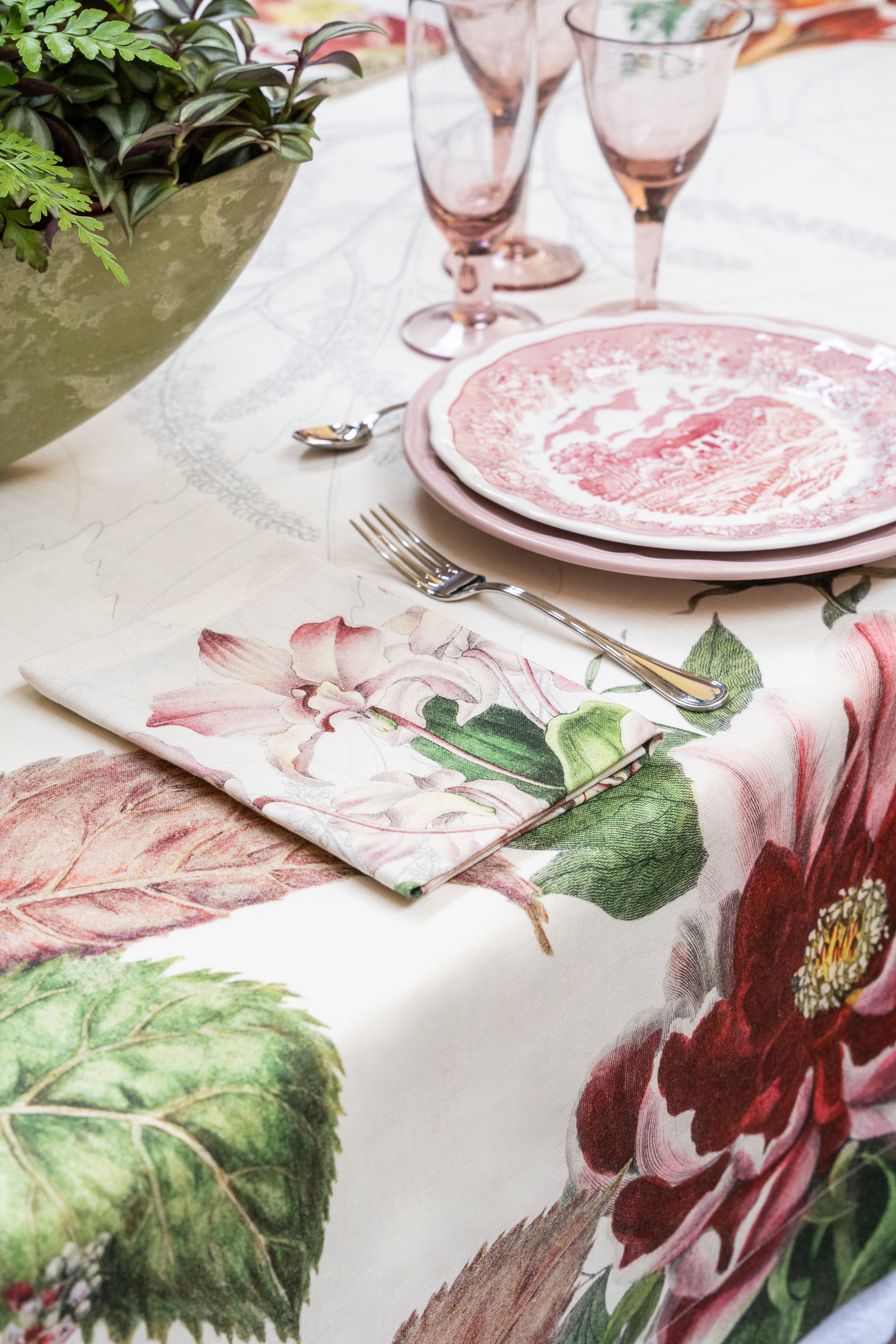 Set 4 Tovaglioli Dafne 100% Made in Italy