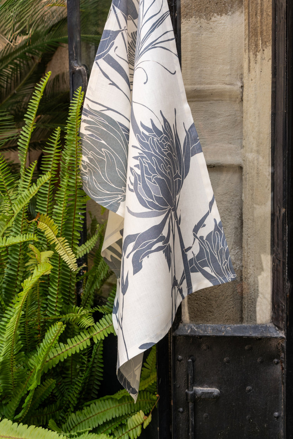 Kitchen Towels «Akiko», Premium Quality Linen 100% Made in Italy The Napking