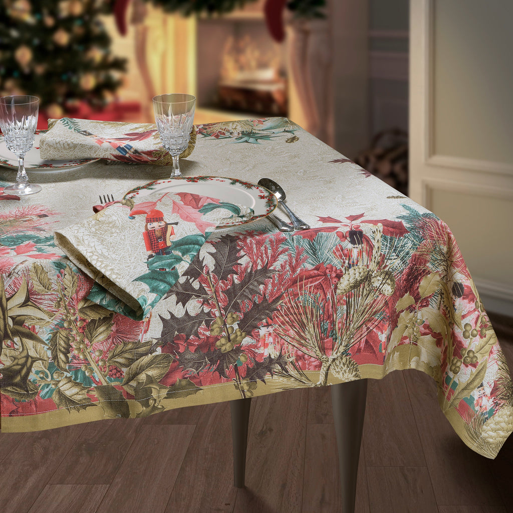 Linen Tablecloths «Schiaccianoci» 100% Made in Italy