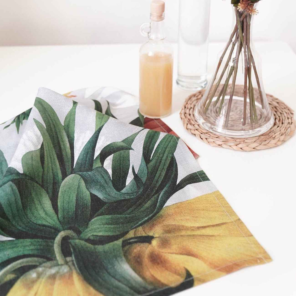 Kitchen Towels «Fritillaria», 100% Made in Italy