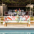 Satin Tablecloth «Marzamemi» 100% Made in Italy
