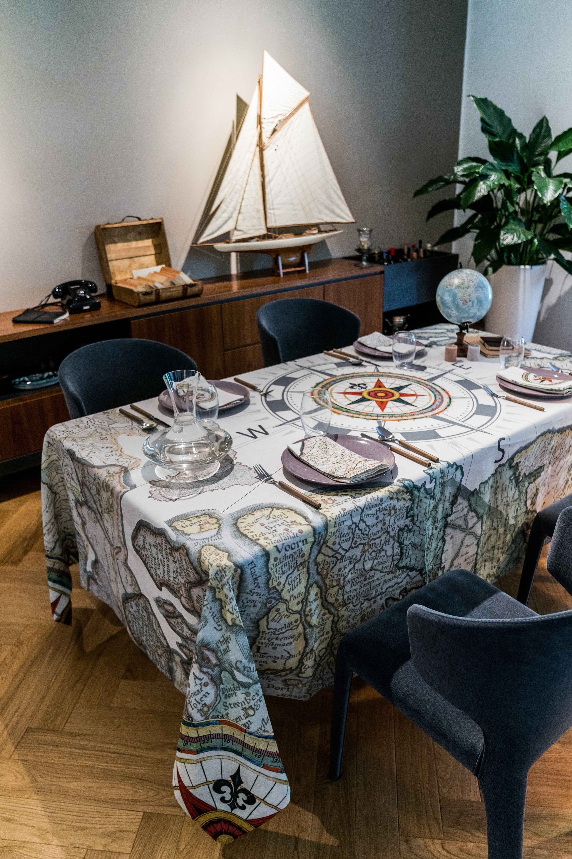 Linen Tablecloths Atlas 100% Made in Italy