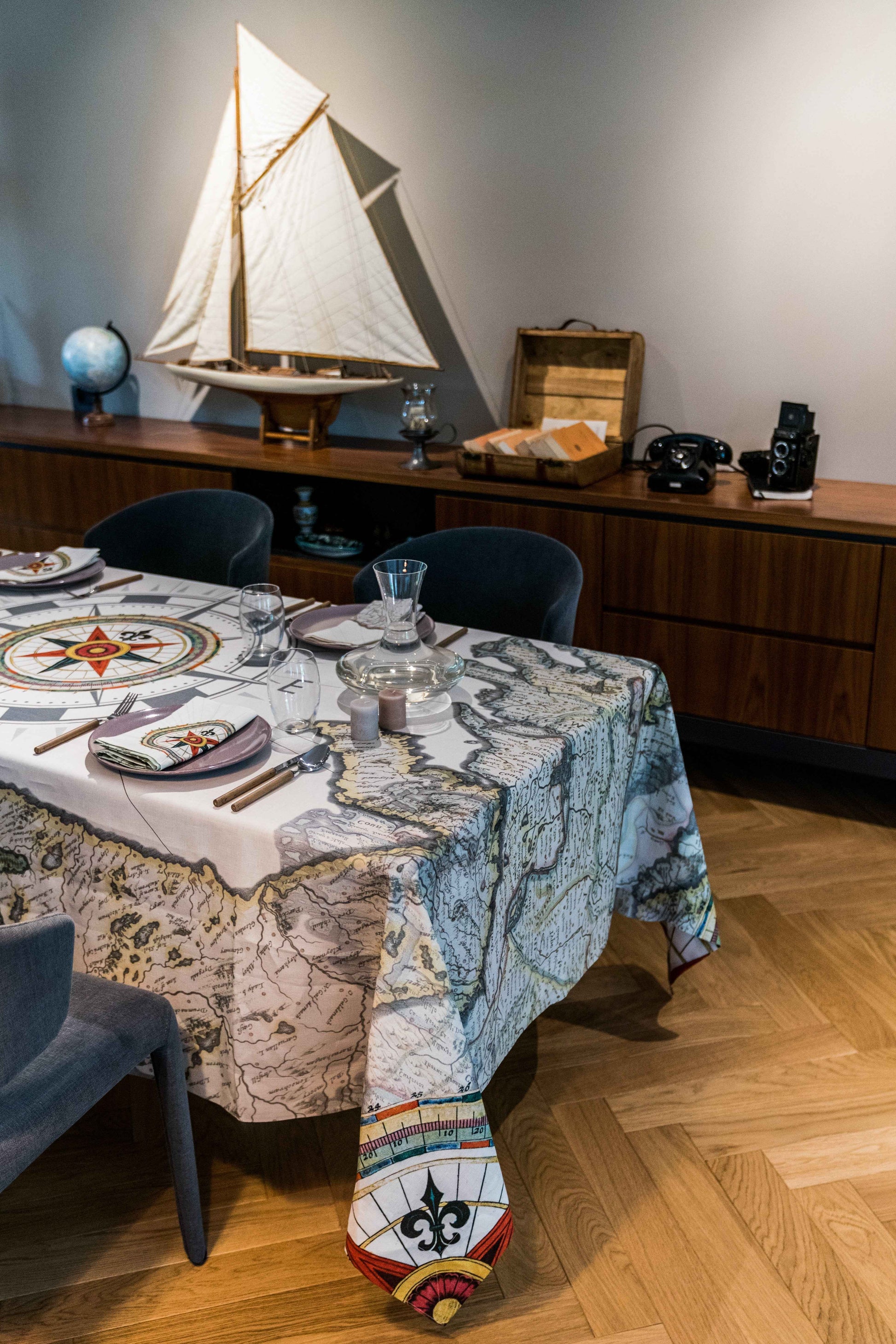 Linen Tablecloths Atlas 100% Made in Italy