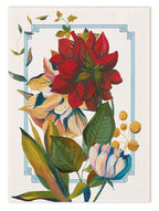 Kitchen Towels «Dahlia», 100% Made in Italy