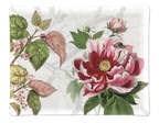 Dafne tray in acrylic and printed linen, Made in France