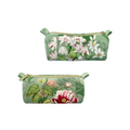 Dafne case in printed velvet, 100% Made in Italy