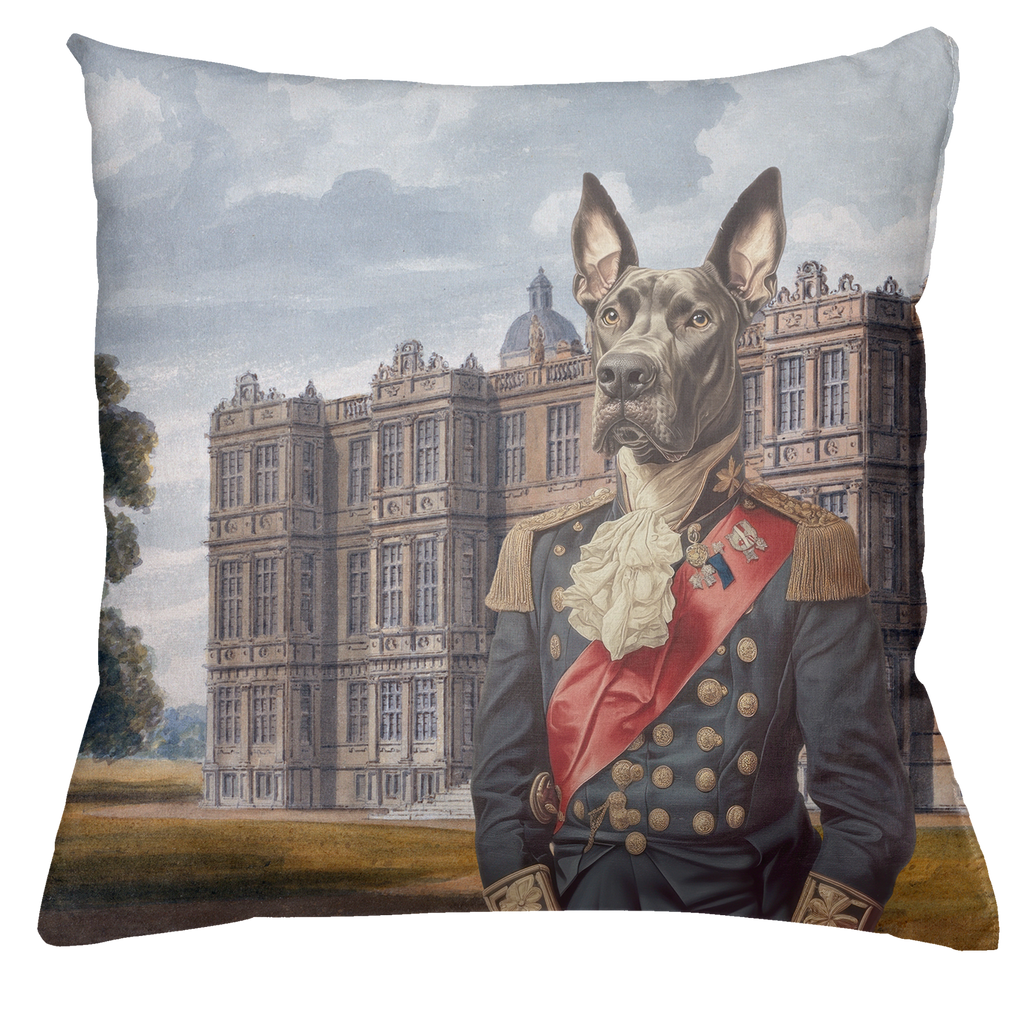 The Dogs Tale Cushion Velvet