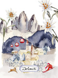 Kitchen Towels Dolomiti 100% Made in Italy The Napking