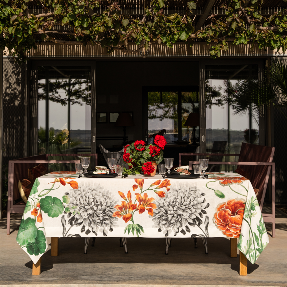 Tovaglia in lino «Edward» 100% Made in Italy