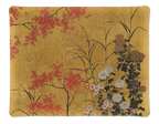 Eiji acrylic and printed linen tray 37 x 28 cm with refined decorative print by The Napking
