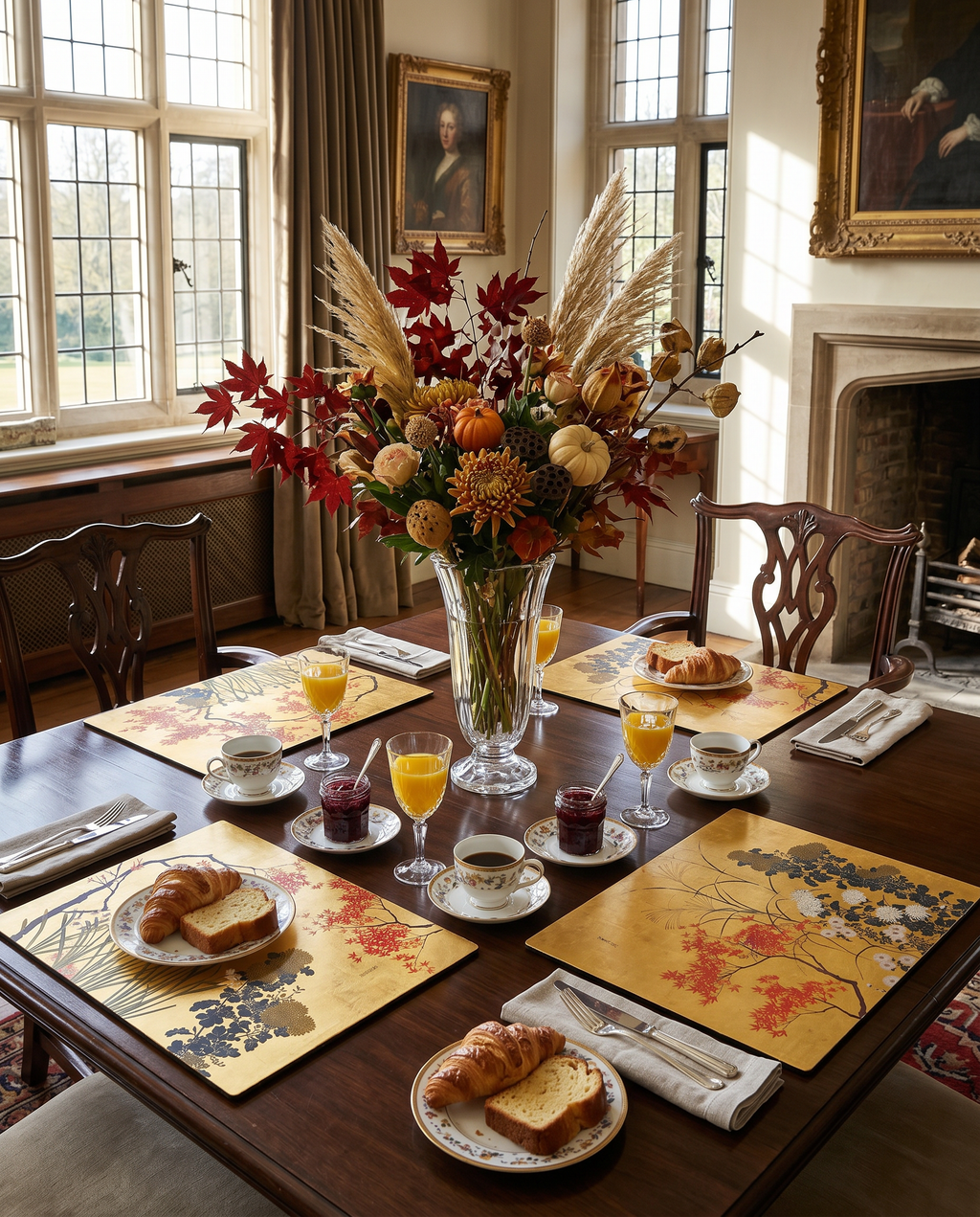 Eiji set of 4 placemats in premium linen by The Napking