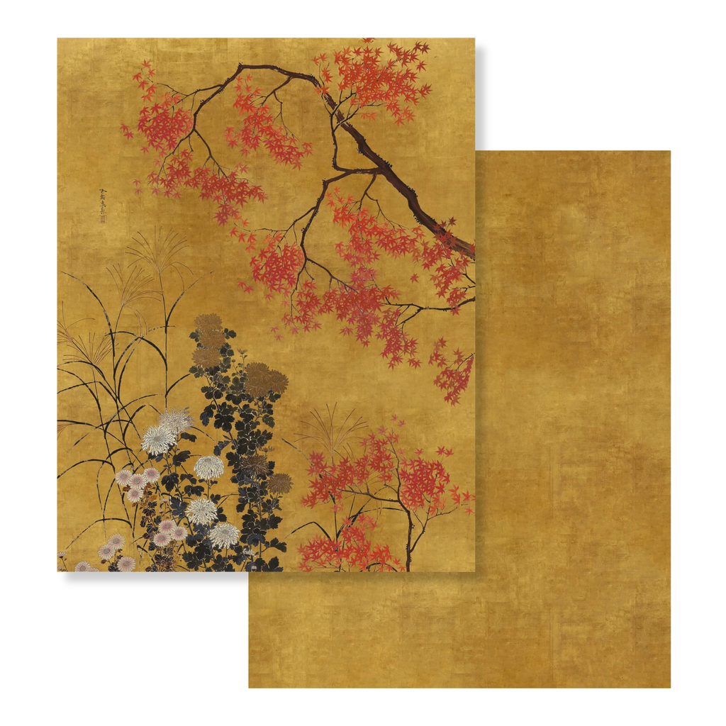 Eiji velvet plaid with refined decorative print by The Napking