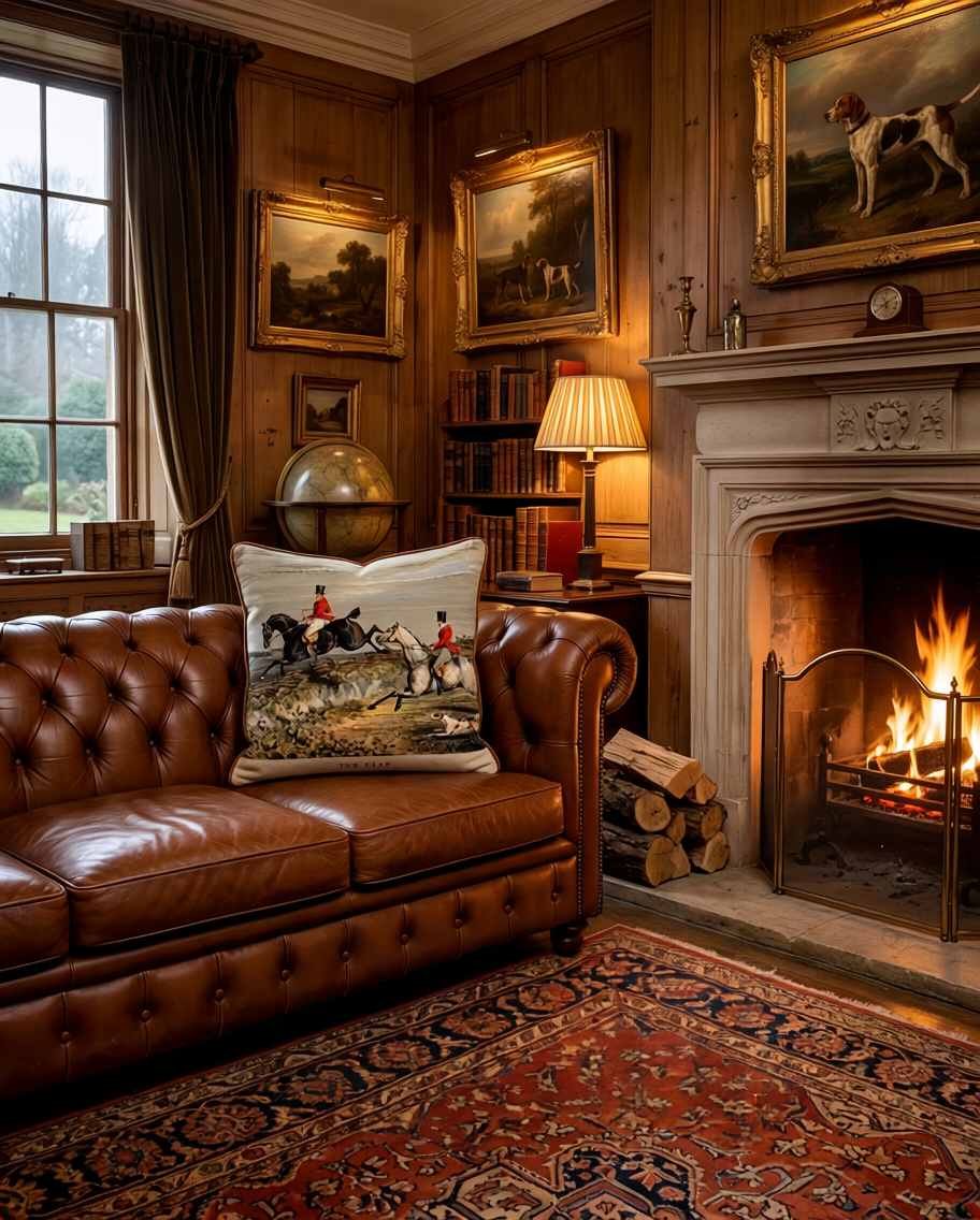 England Cushion Velvet