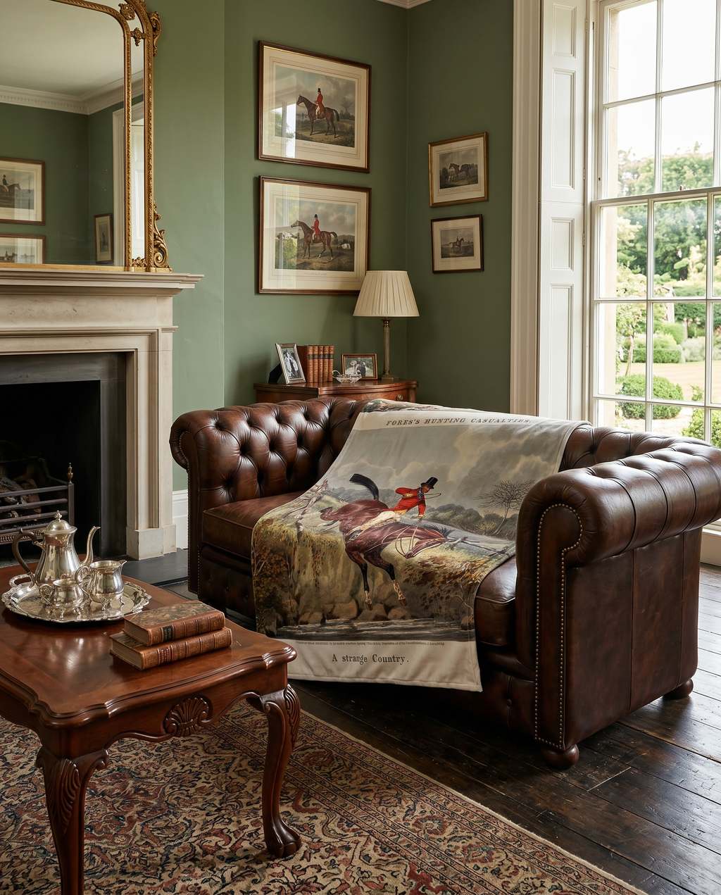 England Plaid Velvet