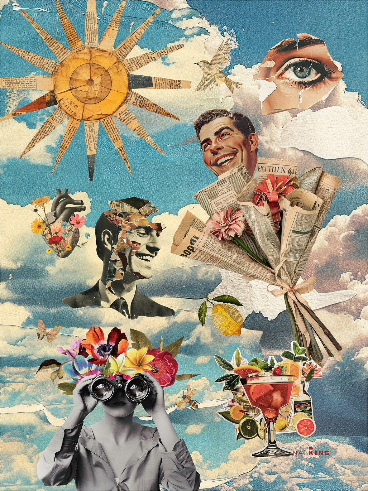 Panama Cotton Kitchen Towel Ephemera