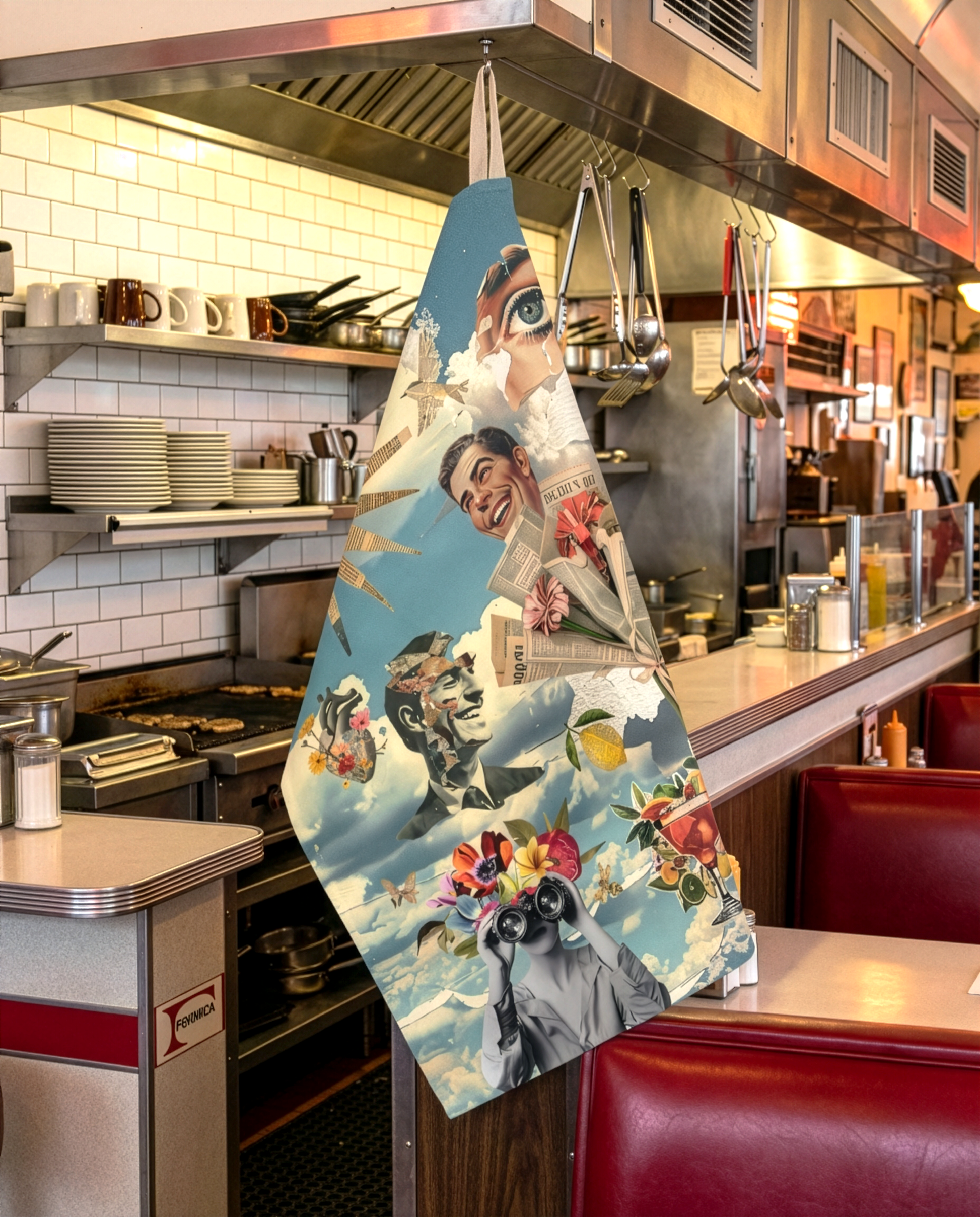 Panama Cotton Kitchen Towel Ephemera