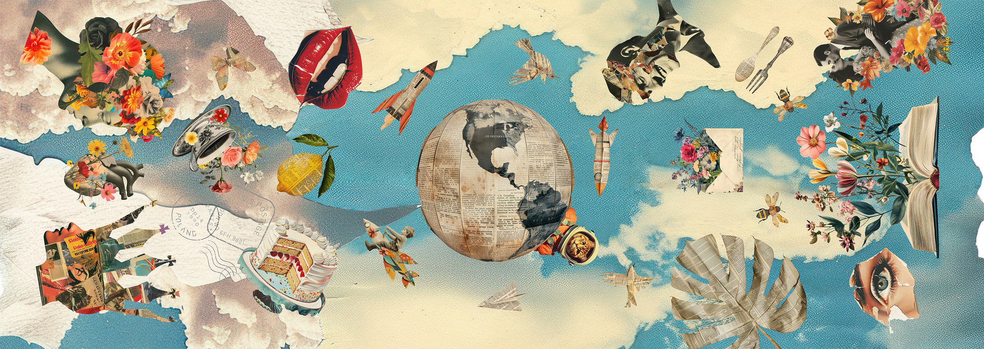 Panama Cotton Table Runner Ephemera