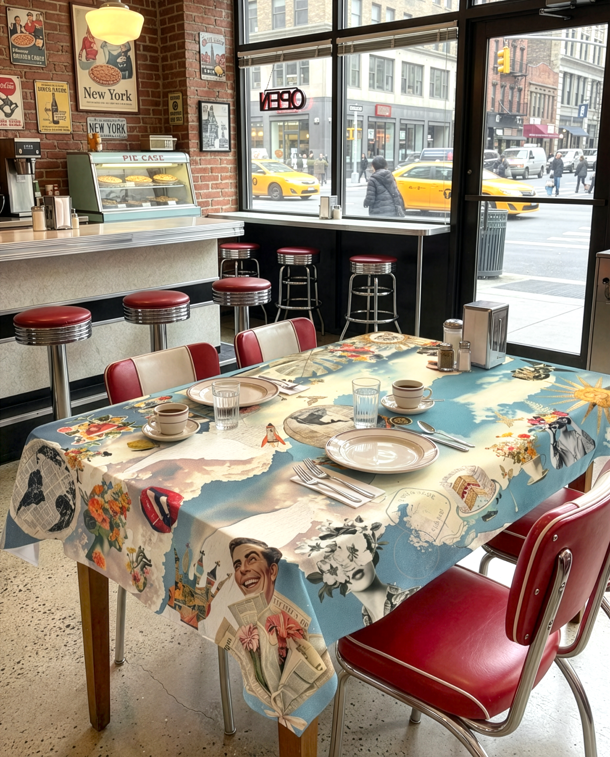 Panama Cotton Tablecloth Ephemera