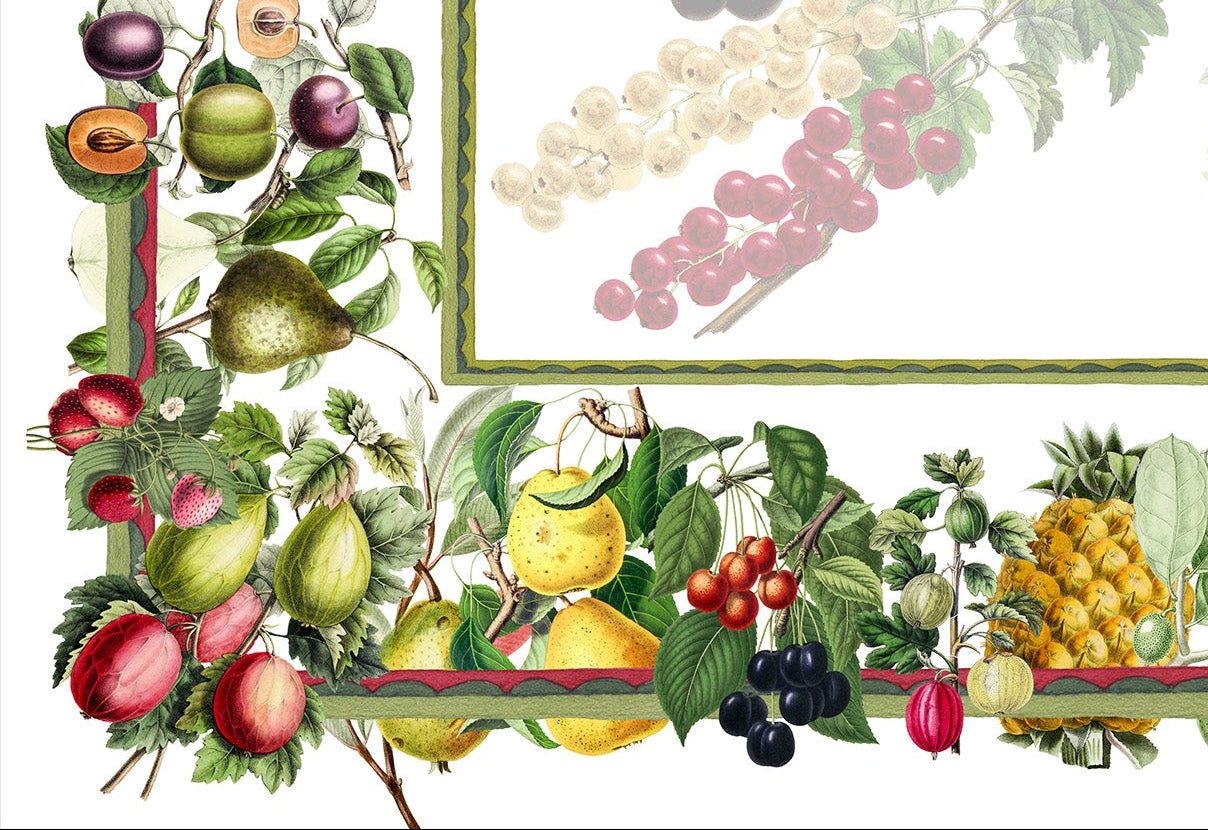 Mixed Linen Tablecloth Exotica