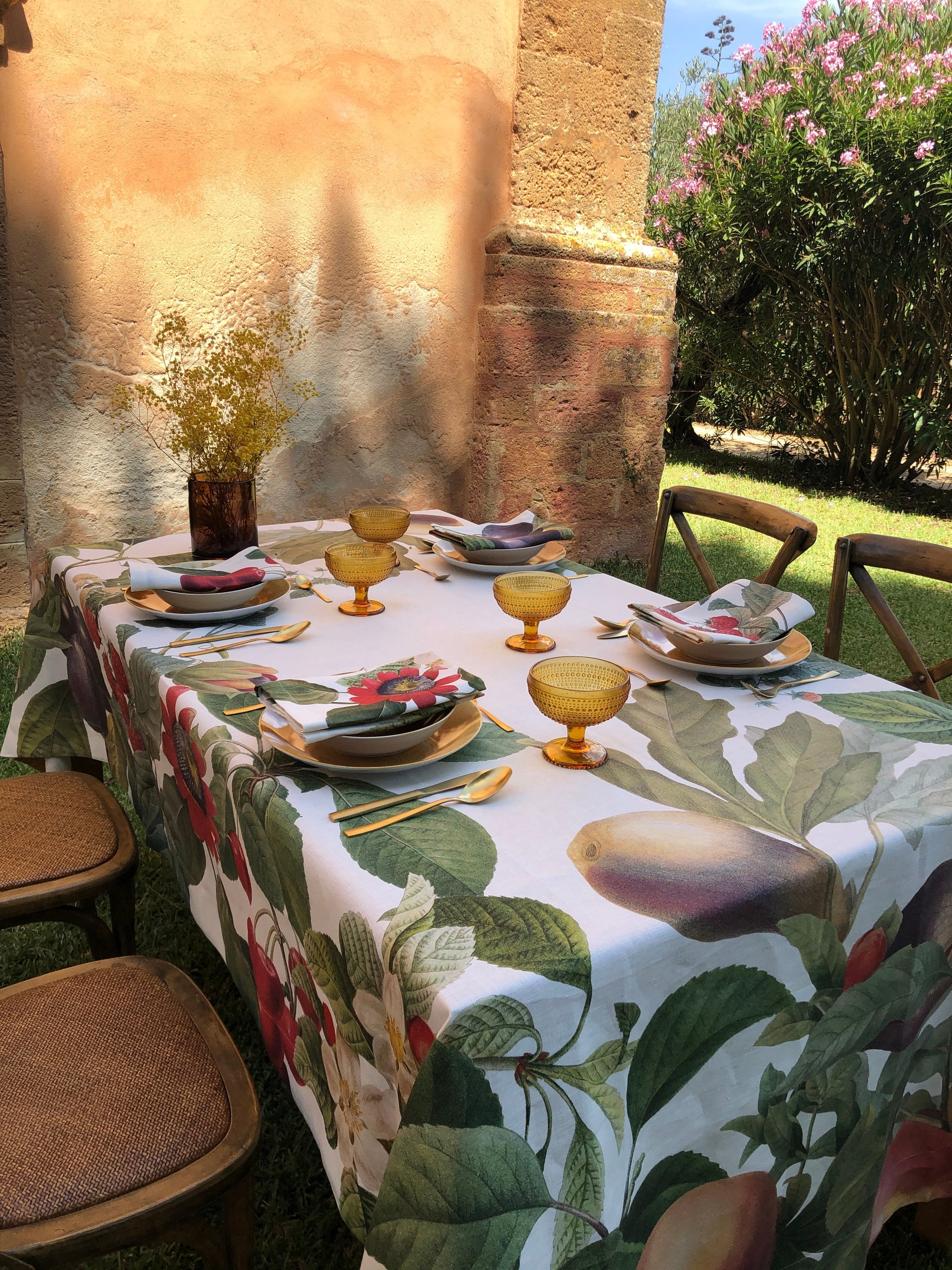 Tablecloths «Fruit Love»  100% Made in Italy