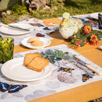 Set of 4 Placemats «Felci» Cotton Satin 100% Made in Italy - The Napking