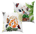 Cushion «Felci», 100% Made in Italy