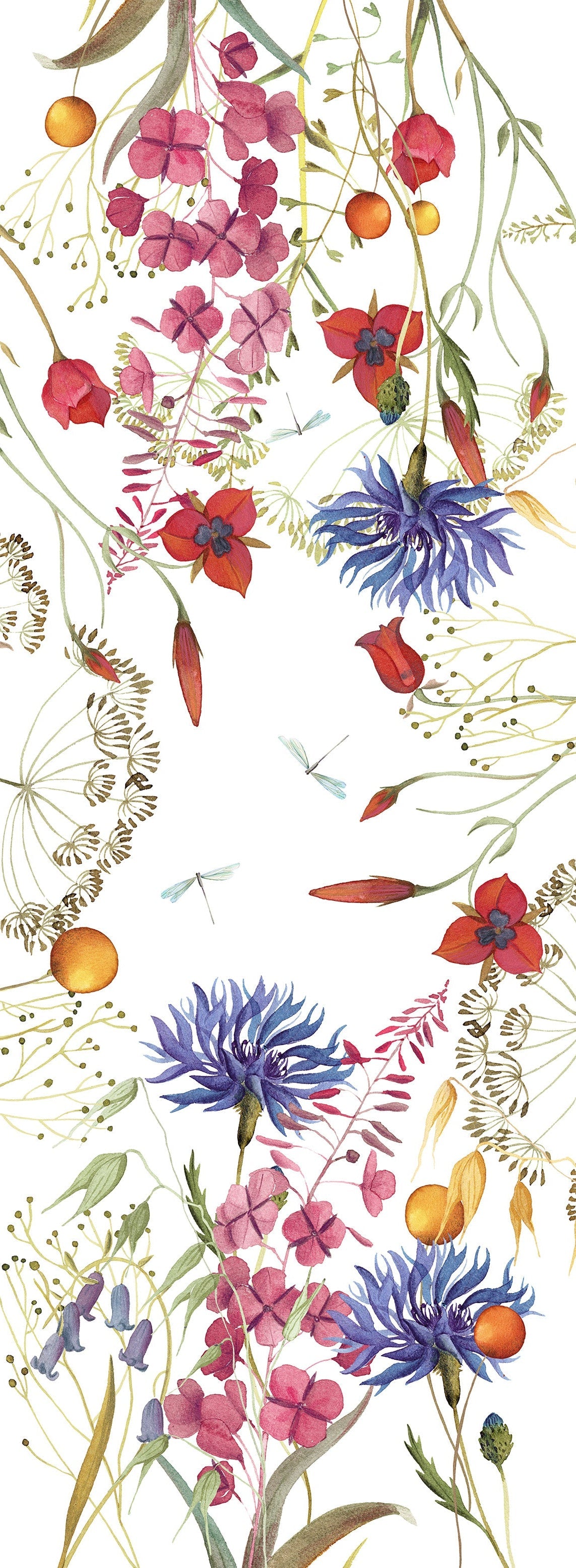 Pure Linen Runner «Fiordaliso» 100% Made in Italy - The Napking