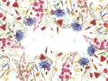 Tovaglia in lino «Fiordaliso», 100% Made in Italy