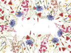 Tovaglia in lino «Fiordaliso», 100% Made in Italy