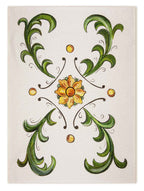 Kitchen Towels «Floral», 100% Made in Italy