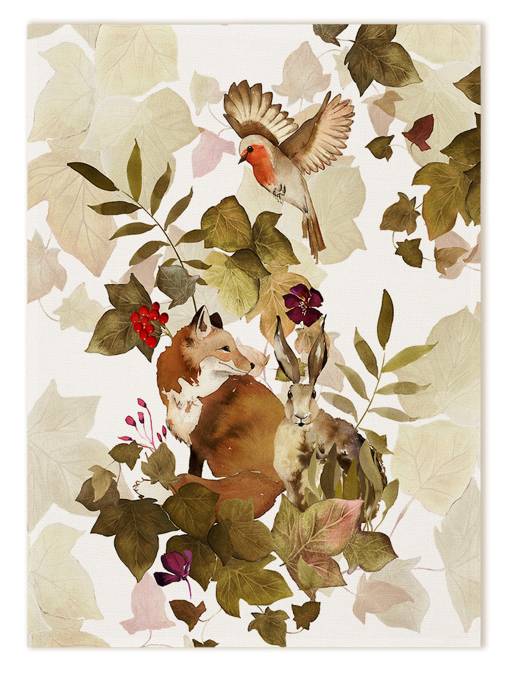 Kitchen Towels «Foxy», 100% Made in Italy The Napking