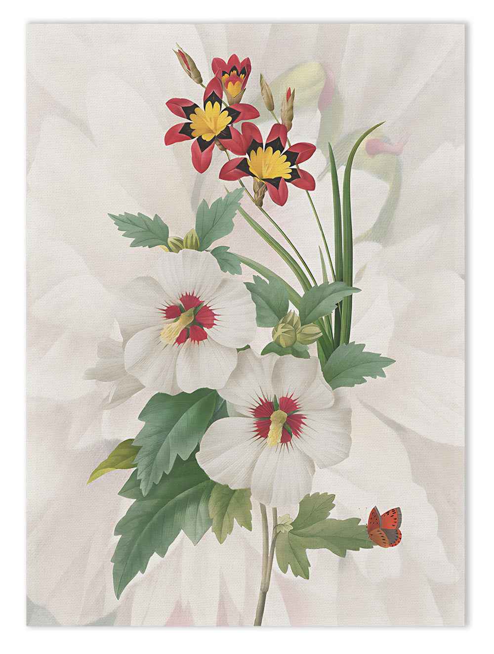 Kitchen Towels «Garden Eden», 100% Made in Italy