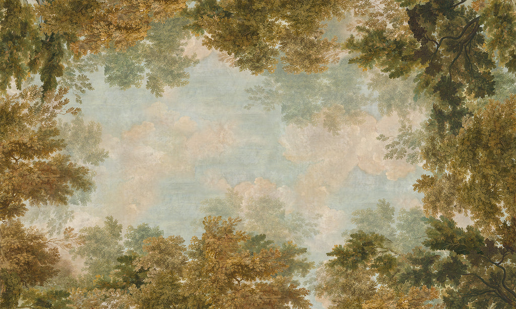 Goblin tablecloth premium linen in 180x180 cm with digitally printed decorative design