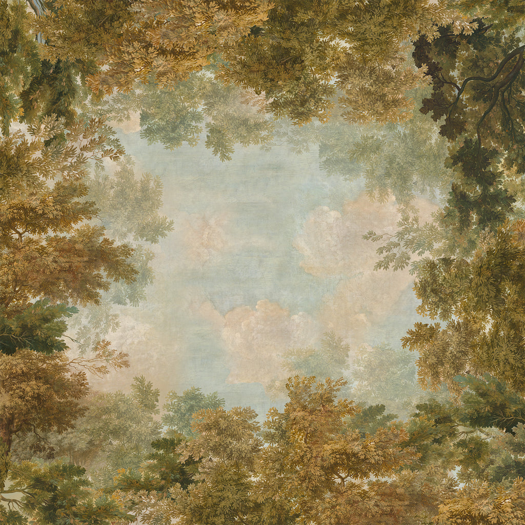 Goblin tablecloth premium linen in 180x320 cm with digitally printed decorative design