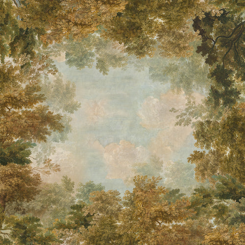Goblin tablecloth premium linen in 180x320 cm with digitally printed decorative design